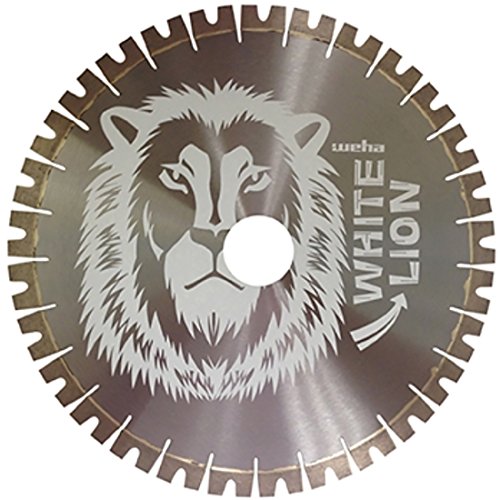 18 Inch x 20mm White Lion Diamond Bridge Saw Blade for Quartzite, Granite, ES